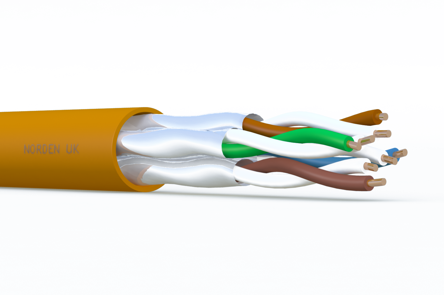 Category 6A U/FTP 4 Pair Cable LSOH